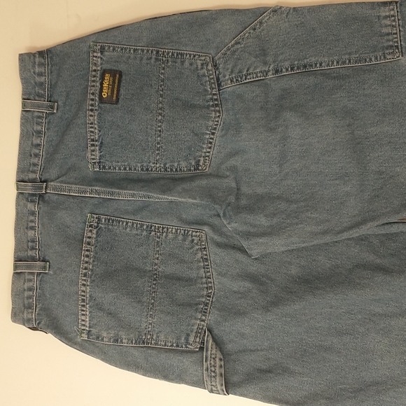 Vintage Osh Kosh B Gosh Carpenter Denim Blue Jeans Women's 29/32 w Measurements - Picture 4 of 15